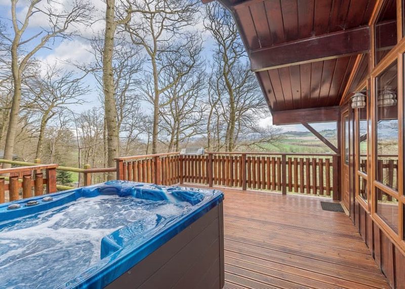 lodges in wales with Hot Tubs dog friendly