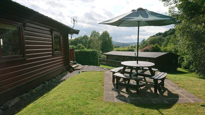 lodges with hot tubs scotland